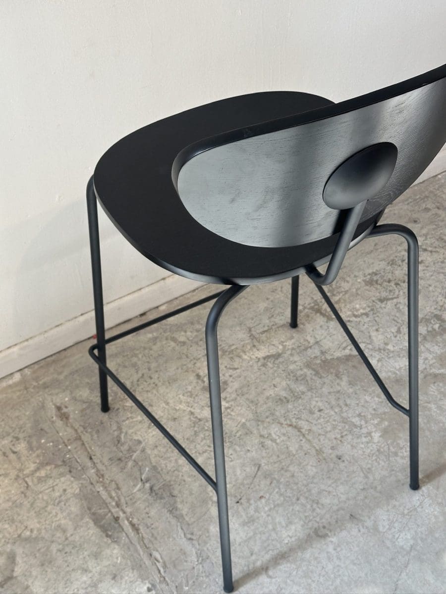 ⁦כסא בר LORI שחור⁩ – תמונה ⁦5⁩