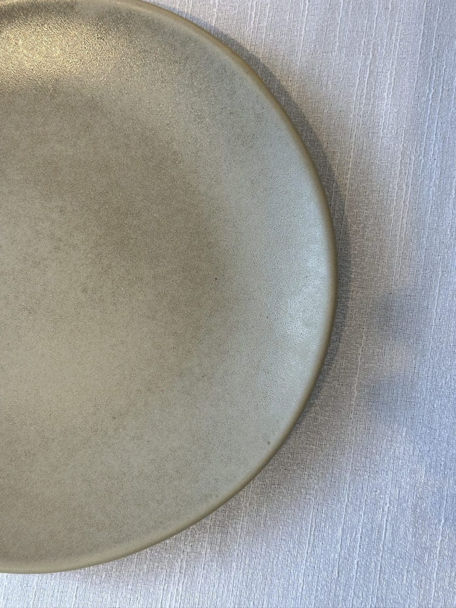 צלחת קוטר 28 - גוון אבן – תמונה 2