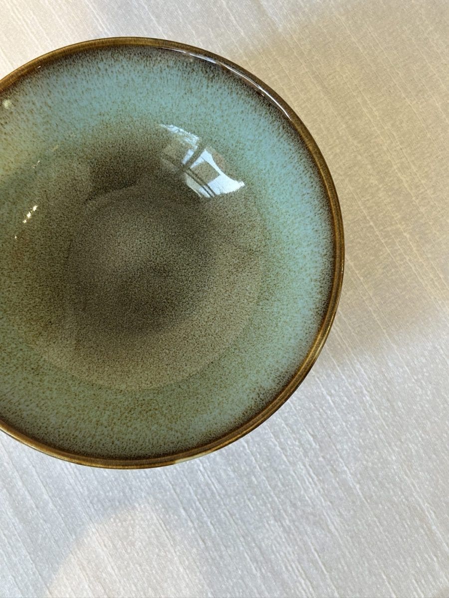 קערית קוטר 15 ירוק טבעי – תמונה 3