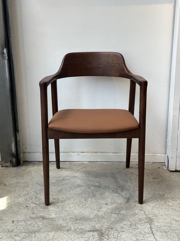 כסא אוכל mulina מושב עור