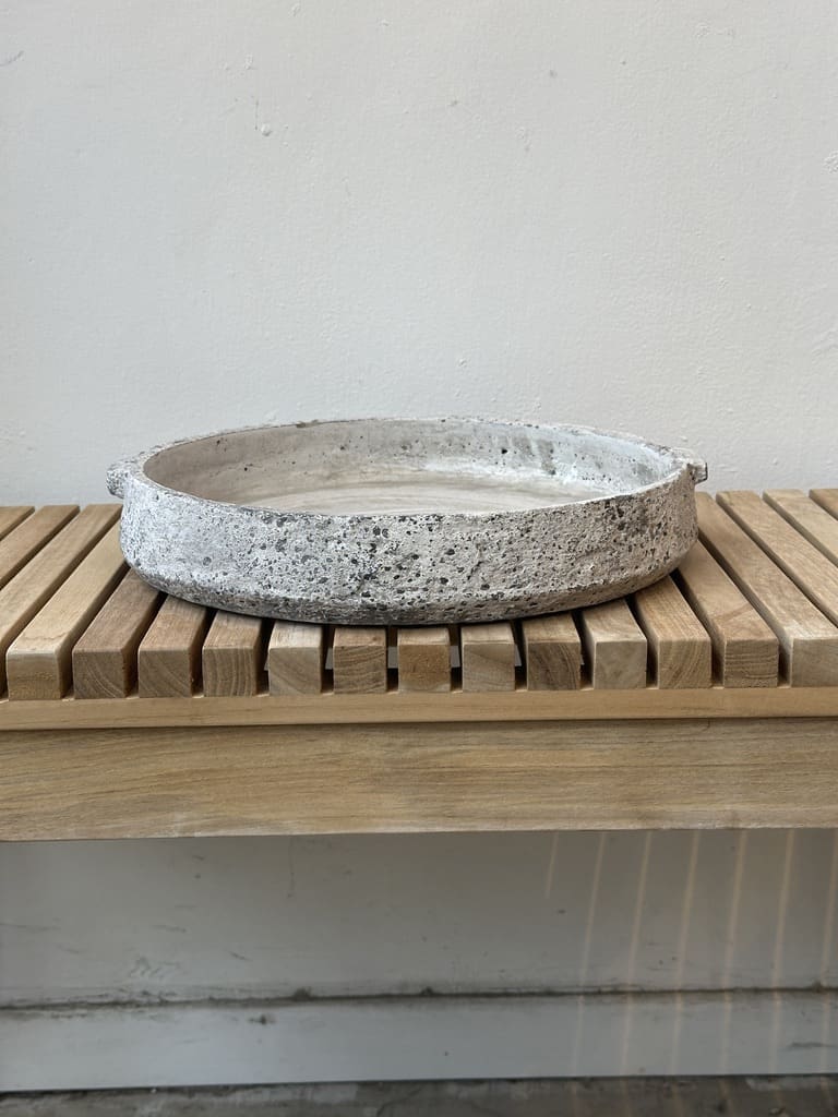 מגש עגול טרקוטה - M