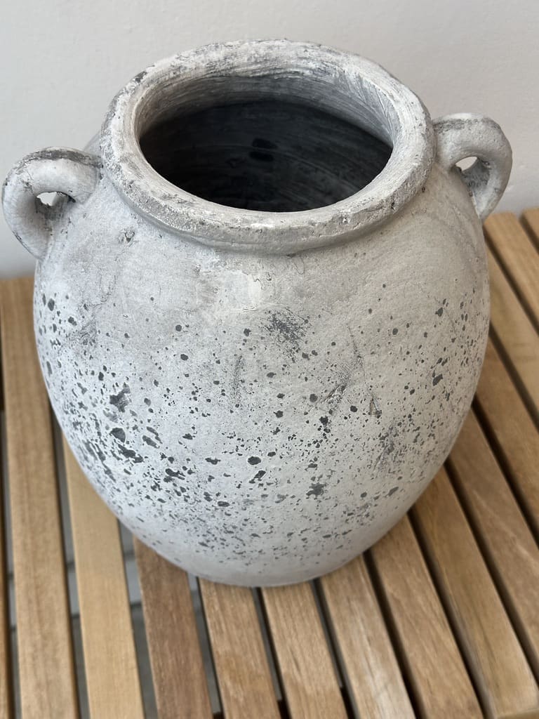 אגרטל טרקוטה חבית – תמונה 2