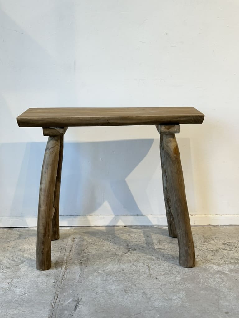 קונסולה עץ 80 ס"מ