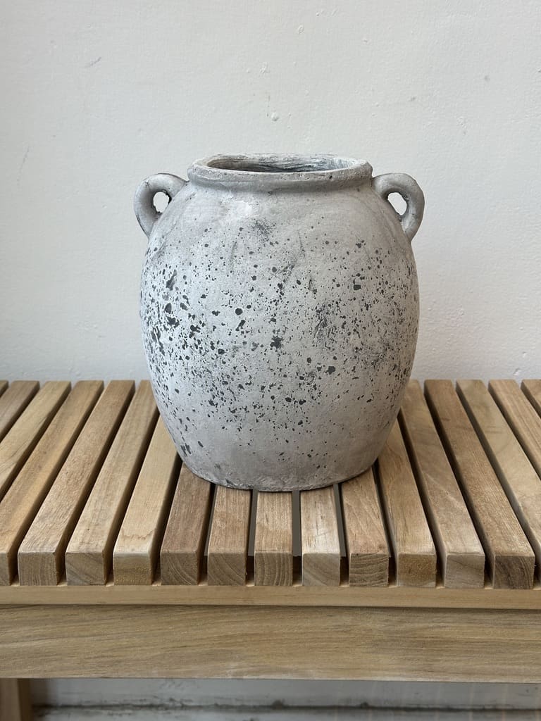 אגרטל טרקוטה חבית