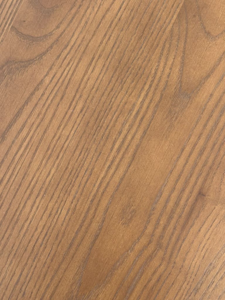 Piter – שולחן עבודה מעץ אלון עם מדף – תמונה 6