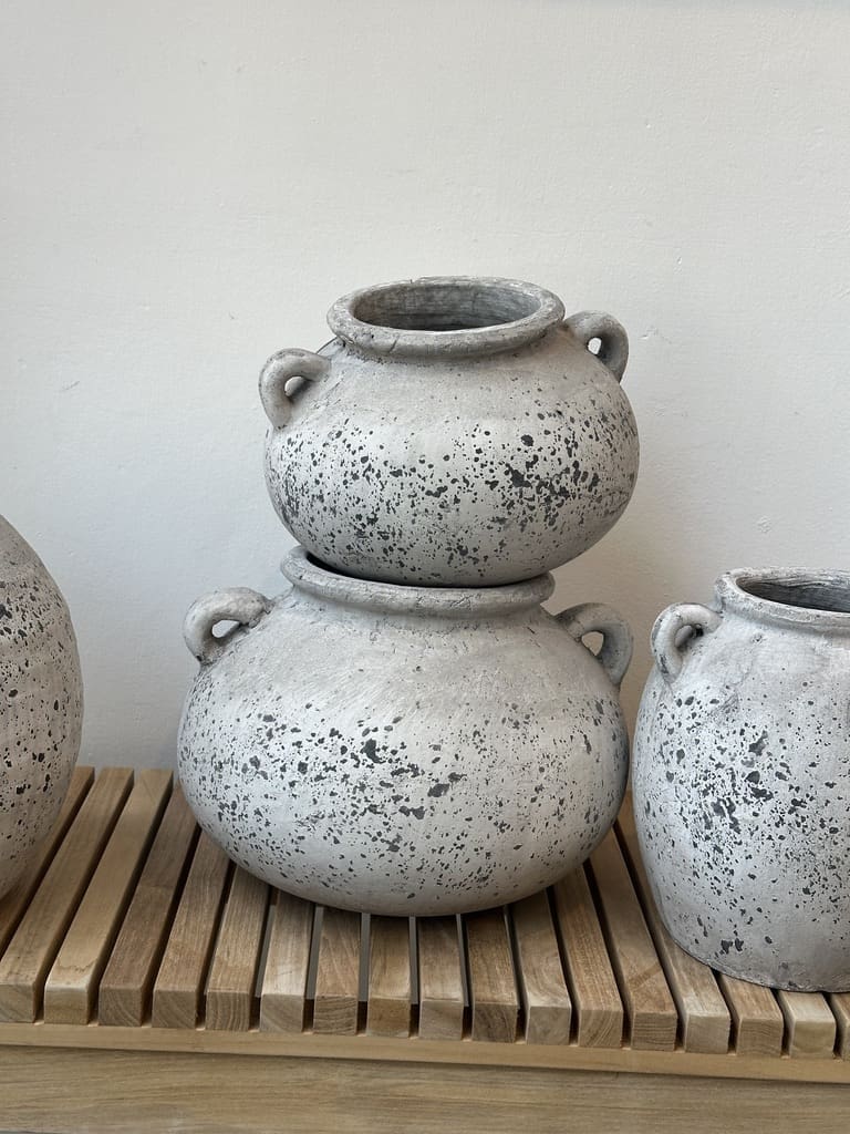 אגרטל טרקוטה חבית – תמונה 3