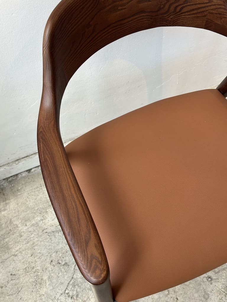 כסא אוכל mulina מושב עור – תמונה 3