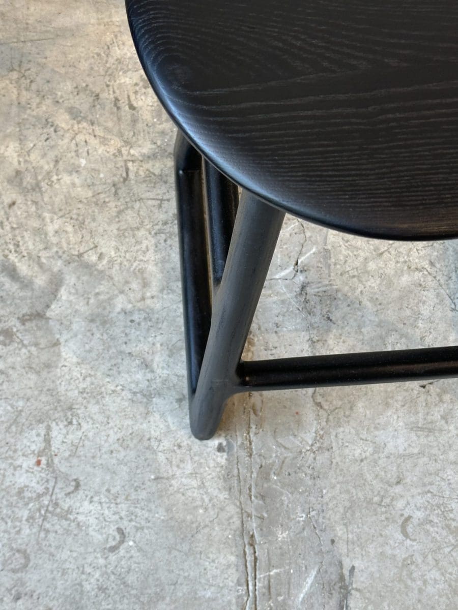 כסא בר BONI שחור – תמונה 2