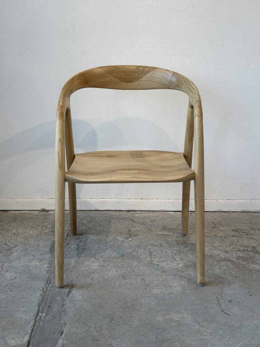 כסא אוכל DONA עץ טבעי