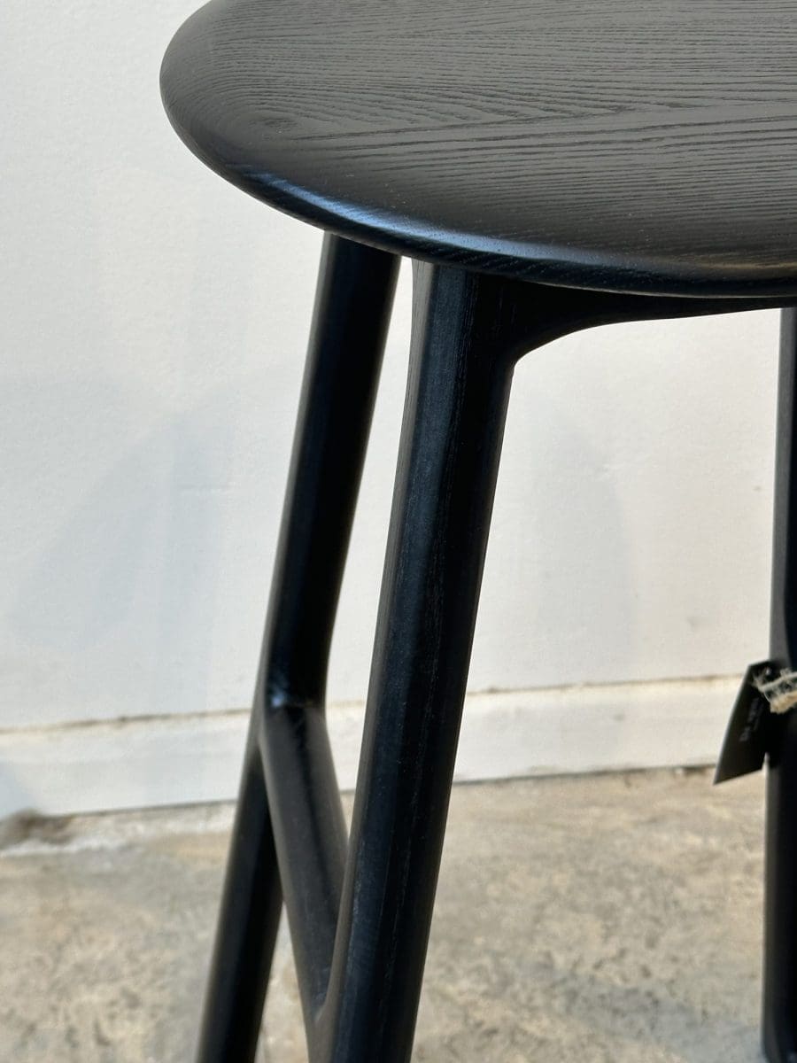כסא בר BONI שחור – תמונה 3
