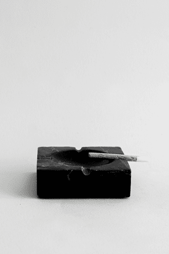 מאפרה Gino שיש שחור – תמונה 2