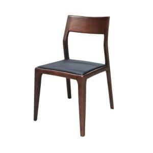 כסא אוכל Doli אגוז+מושב עור