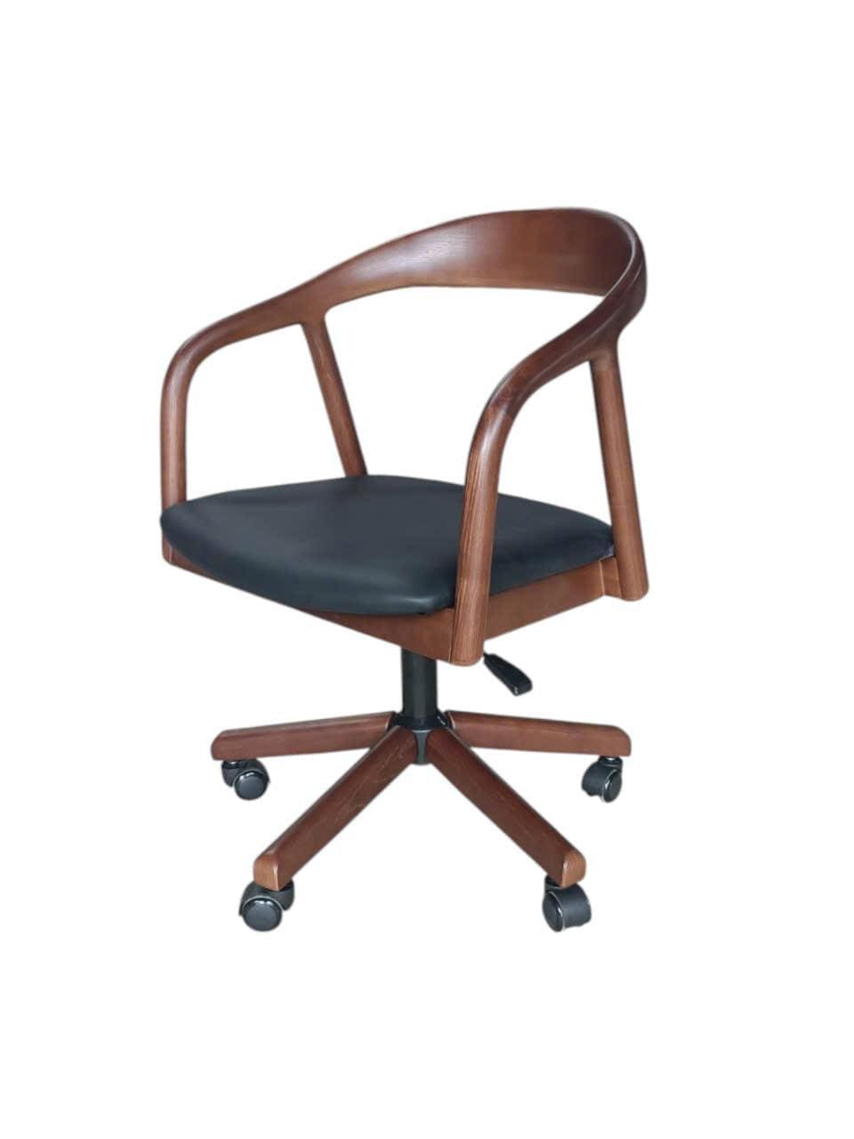 כסא משרד Leni אגוז – תמונה 2