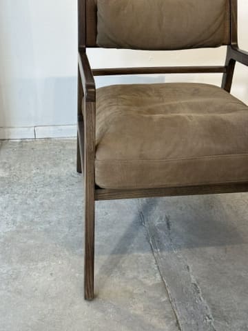 ⁦כורסא Dylan עור אגוז⁩ – תמונה ⁦4⁩