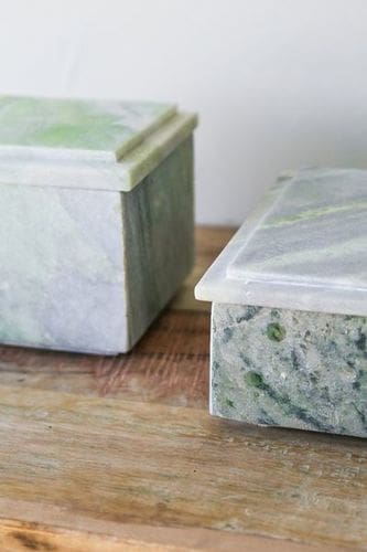 קופסאת איחסון Salvatore L - שיש מרווה – תמונה 3