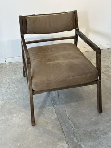 ⁦כורסא Dylan עור אגוז⁩ – תמונה ⁦3⁩