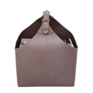 מעמד למגזינים מעור ממוחזר - אפור אלפנט Orskov Copenhagen