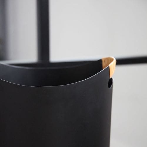 מתקן מתכת למטריות - שחור/במבוק Orskov Copenhagen – תמונה 3