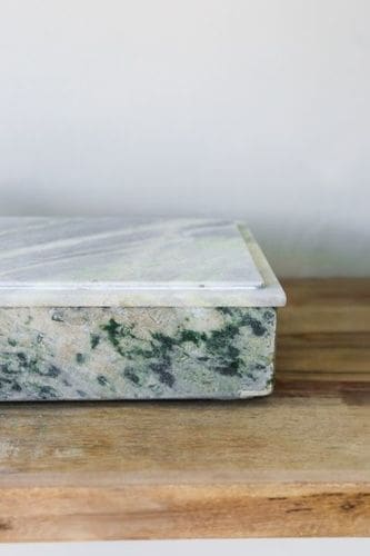 קופסאת איחסון Salvatore L - שיש מרווה – תמונה 2