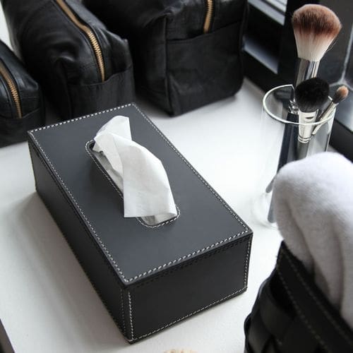 קופסא לטישו מעור ממוחזר - אפור אלפנט Orskov Copenhagen – תמונה 2