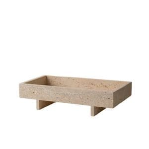 מגש שיש Massimo א' 30 ר' 18 סמ - טרוורטין Studio Marmo