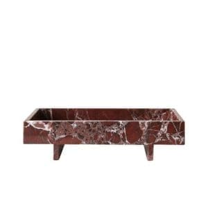 מגש שיש Massimo א' 30 ר' 18 סמ - אדום סקרלט Studio Marmo