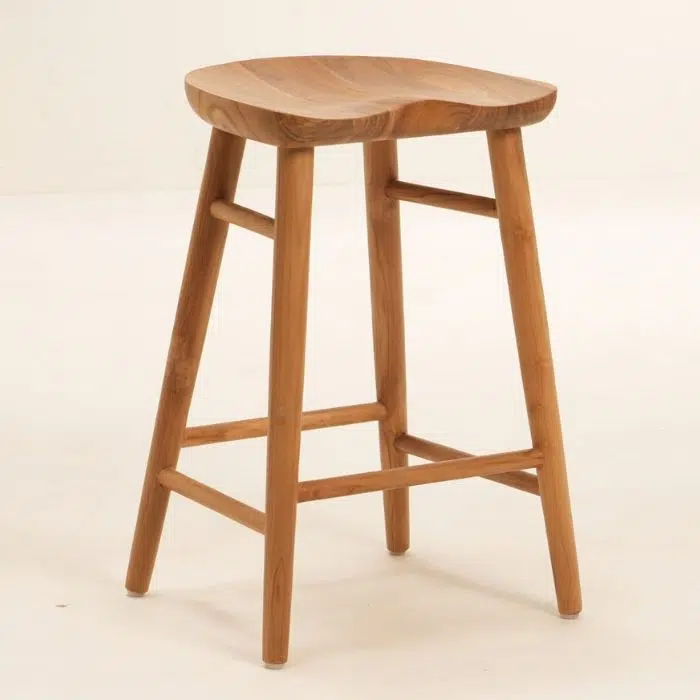 כסא בר טיק Soli בלי גב