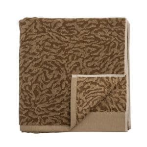 מגבת כותנה 140X70 ס"מ Kaysa - חום Bloomingville