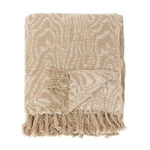 כירבולית כותנה ממוחזרת 160x130 ס"מ Okapi חום Bloomingville